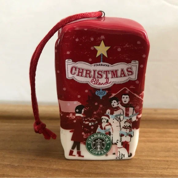 Starbucks Coffee 2007 Christmas Blend Ornament - Picture 1 of 8